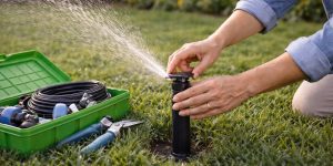 Riego Automático básico: criterios para jardines residenciales.